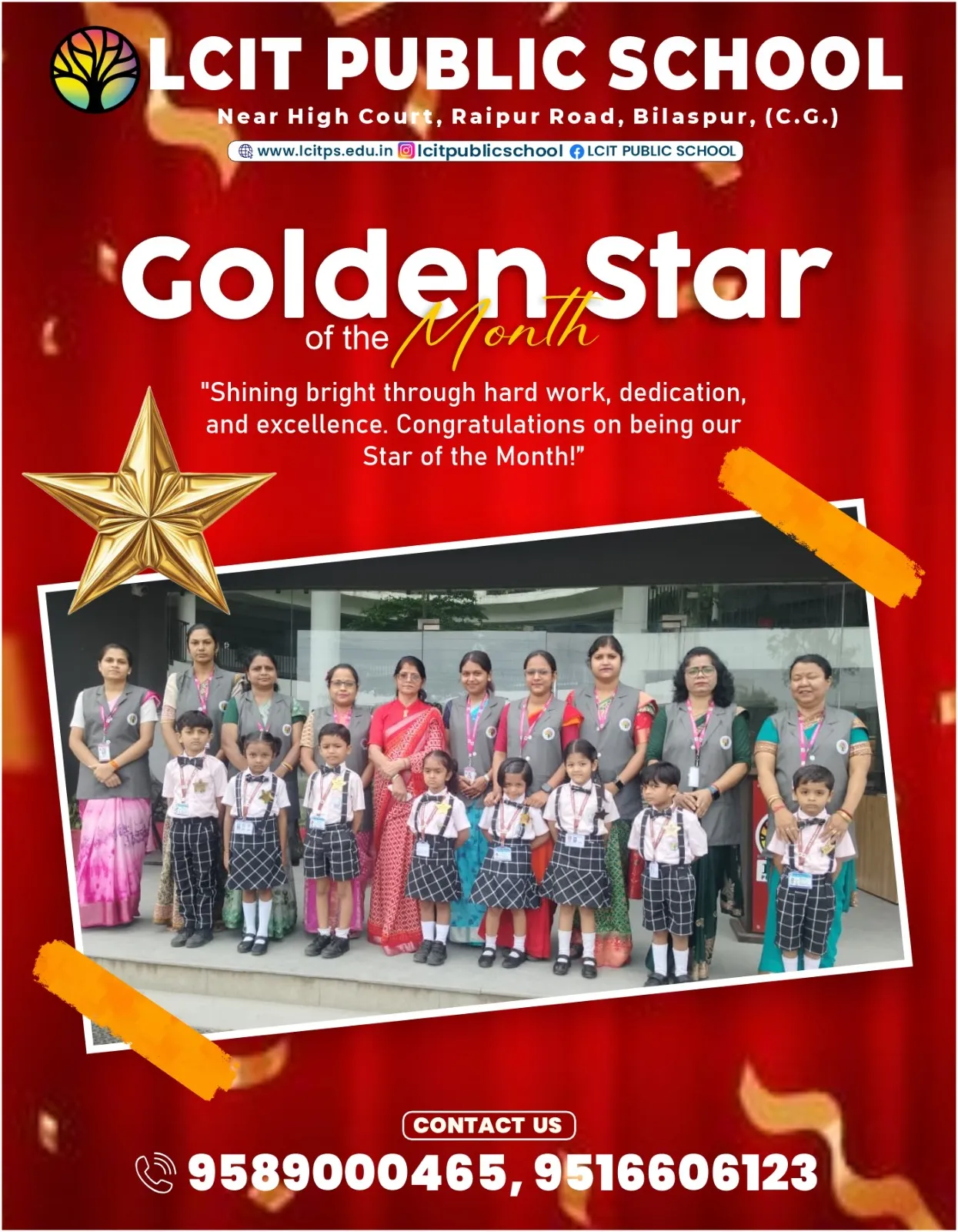 Golden Star of the Month